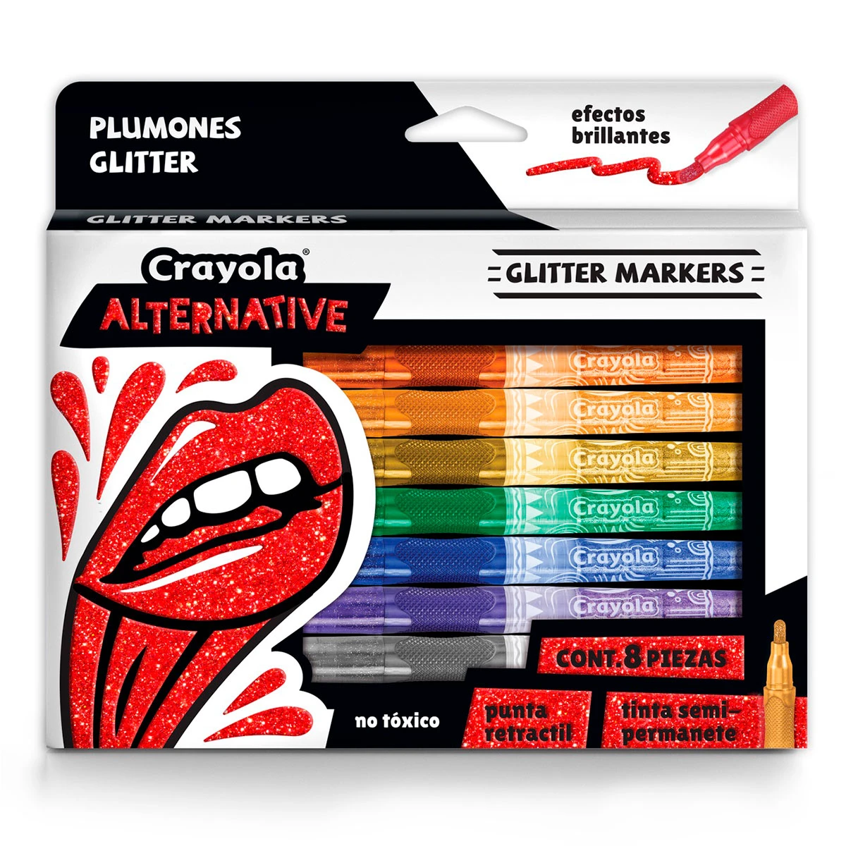 PLUMON GLITTER ALTERNATIVE C/8 SURT 8629