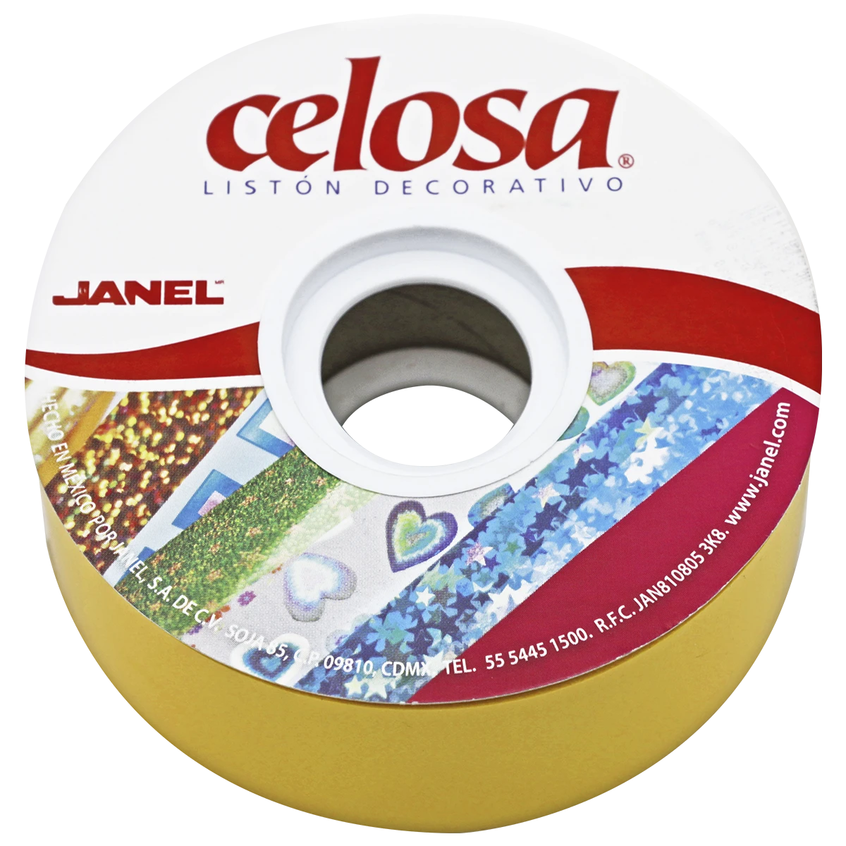 LISTON CELOSA 019 LISO NO. 9 AMARILLO INTENSO.