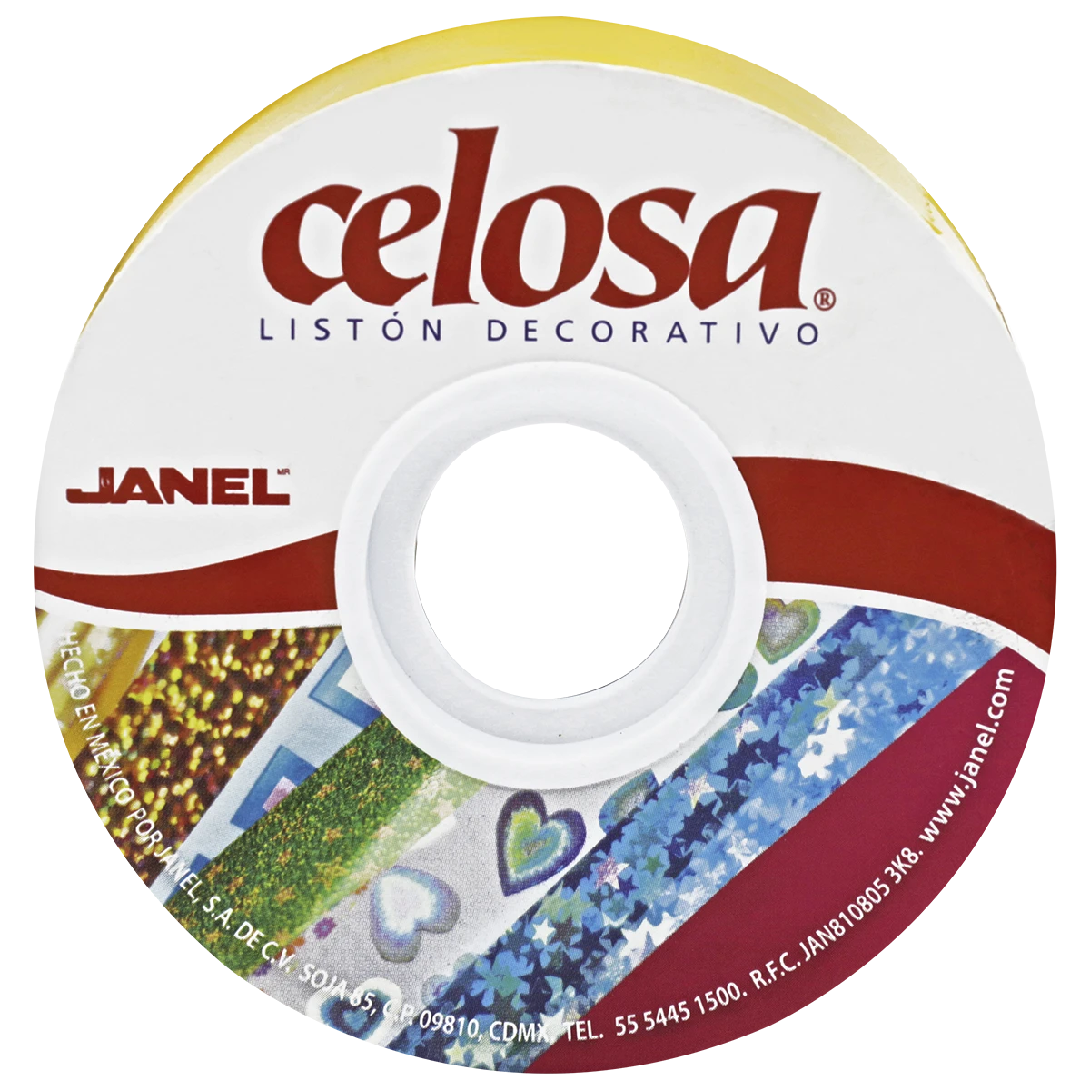 LISTON CELOSA 019 LISO NO. 9 AMARILLO INTENSO.