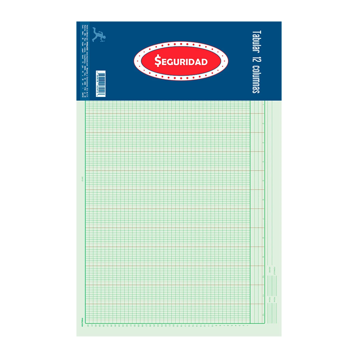 TABULAR CON CONCEPTO 12 COLUM 50HJS 3412.
