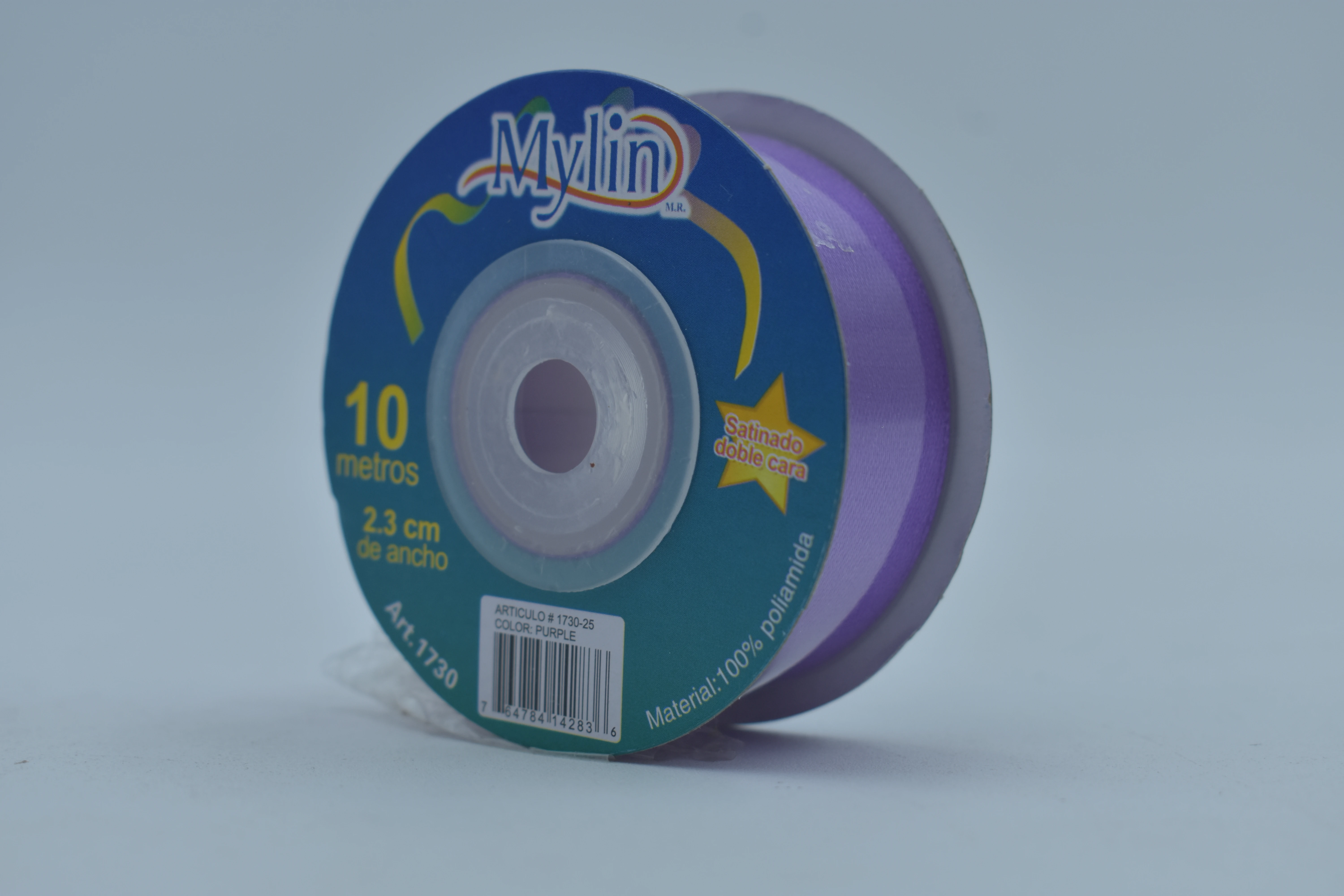 LISTON SATINADO 23 X 10MTS 1730 25 CIRUELA