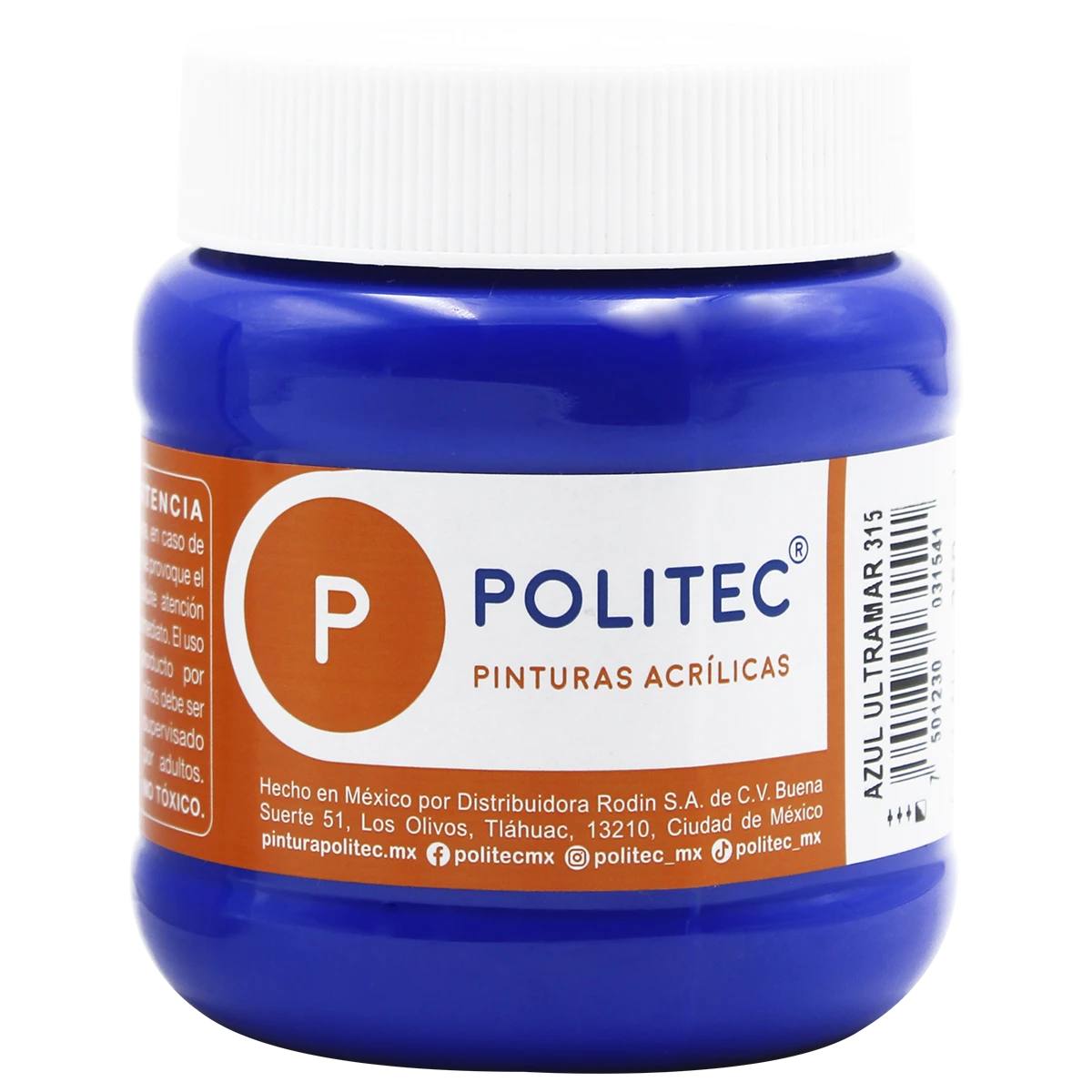 PINTURA ACRILICA MATE 250ML 315 AZUL ULTRAMAR