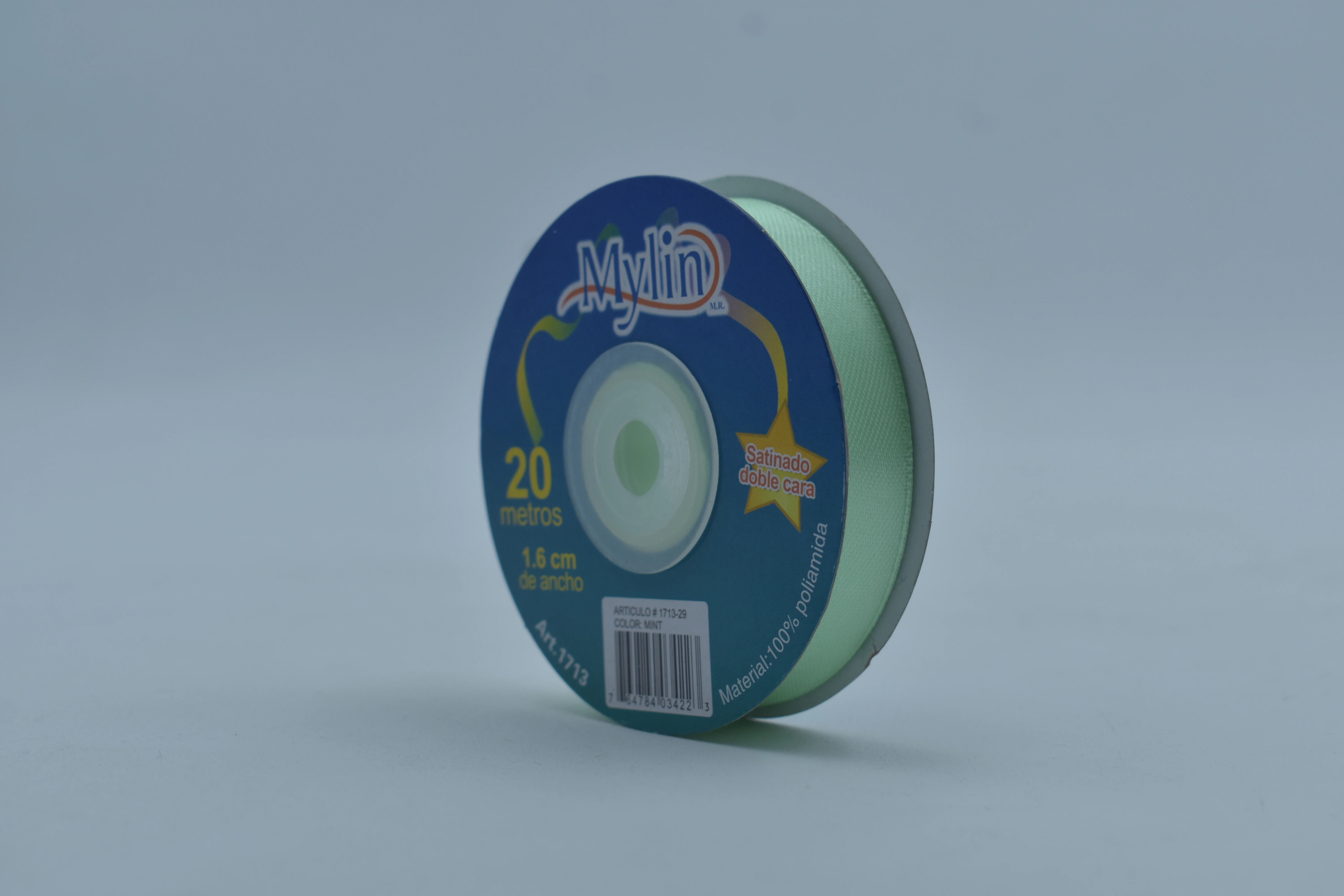 LISTON SATINADO 16 X 20MTS 1713 MENTA