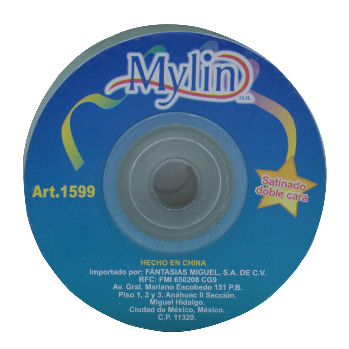 LISTON SATIN DOBLE 3.5X50M 1599 ESMERALDA