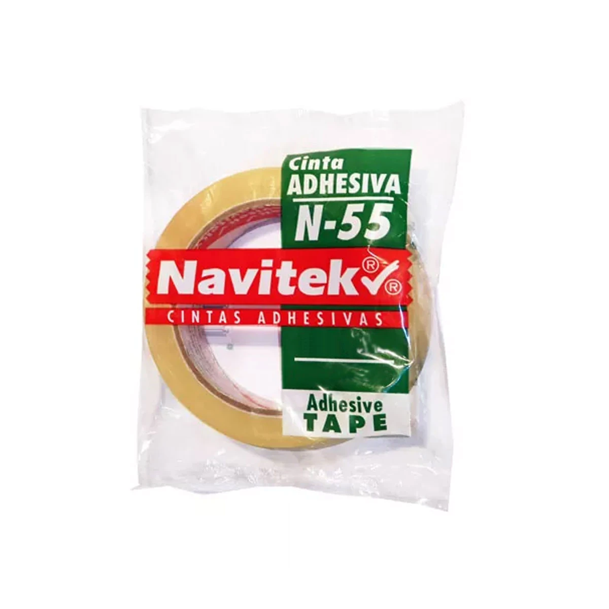CINTA TRANSPARENTE 55 18MM X 33MTS