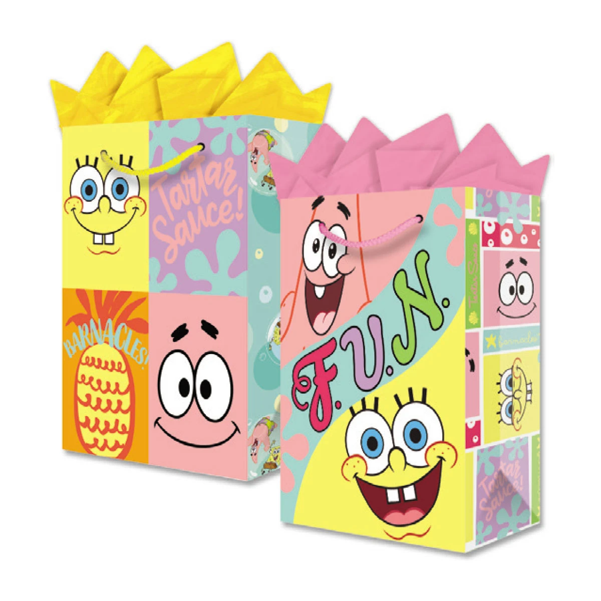 BOLSA LICENCIA MEDIANA BOB ESPONJA