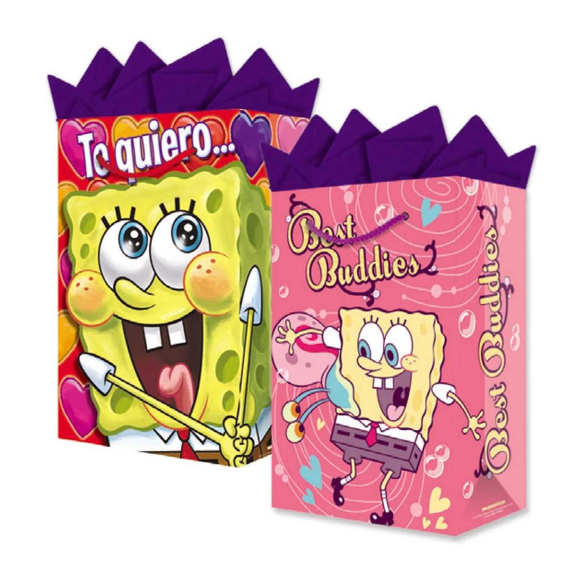 BOLSA LICENCIA MEDIANA BOB ESPONJA