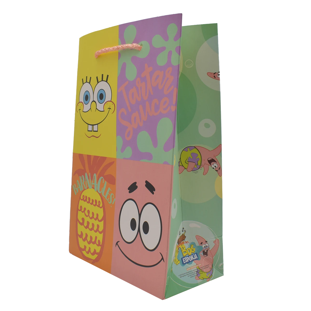 BOLSA LICENCIA CHICA BOB ESPONJA