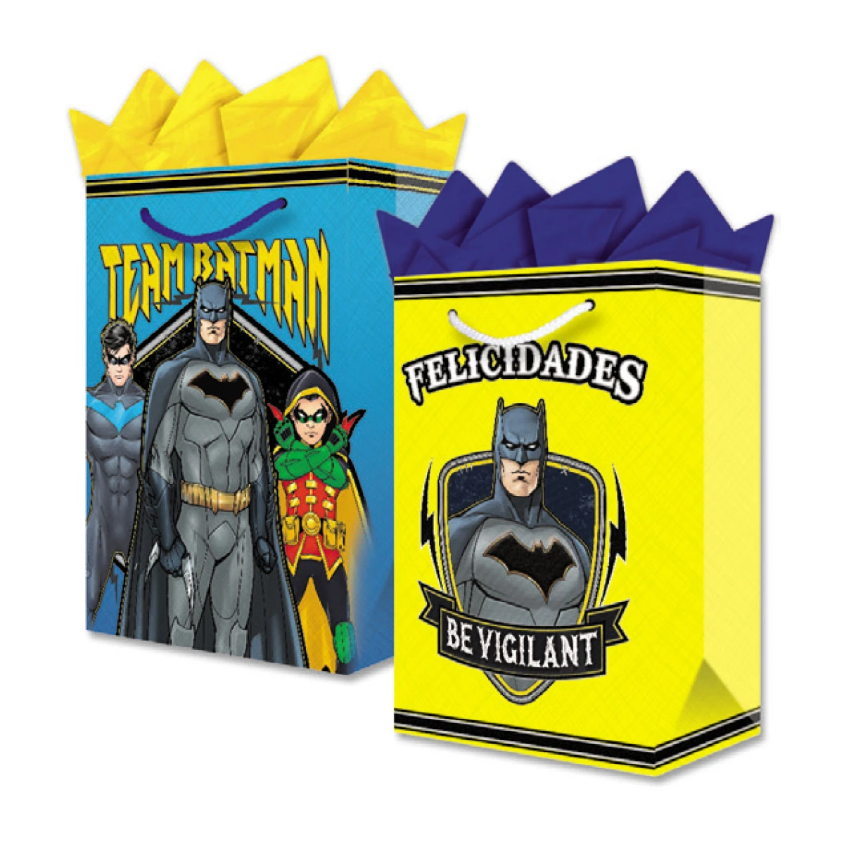 BOLSA LICENCIA MEDIANA BATMAN CLASICO