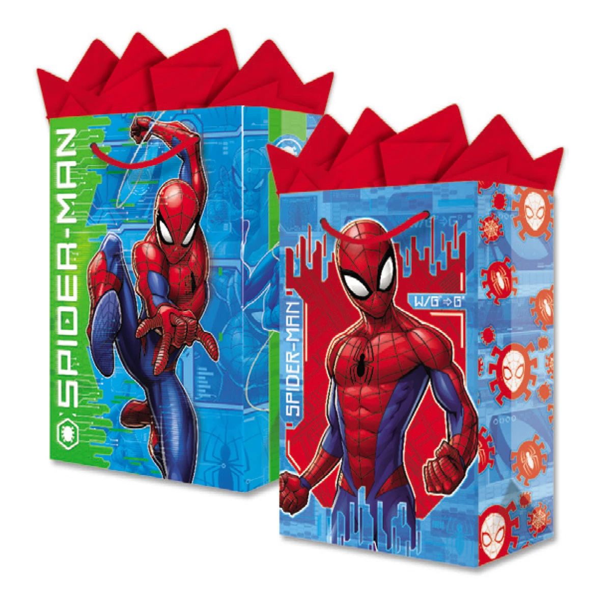 BOLSA LICENCIA MEDIANA SPIDER MAN CLASIC