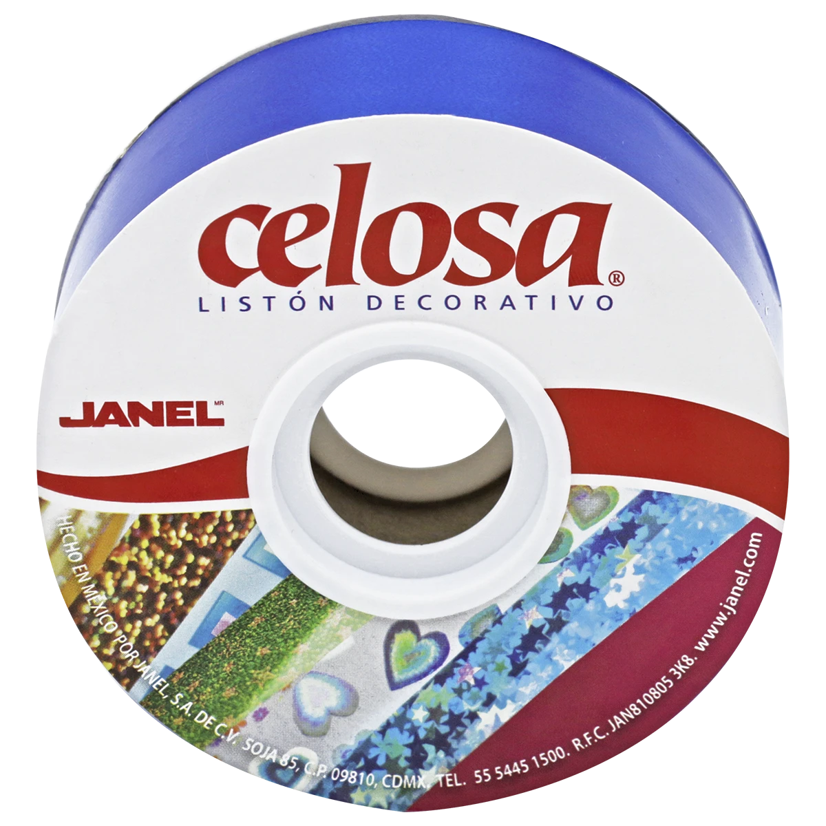 LISTON CELOSA 019 LISO NO. 9 AZUL REY .