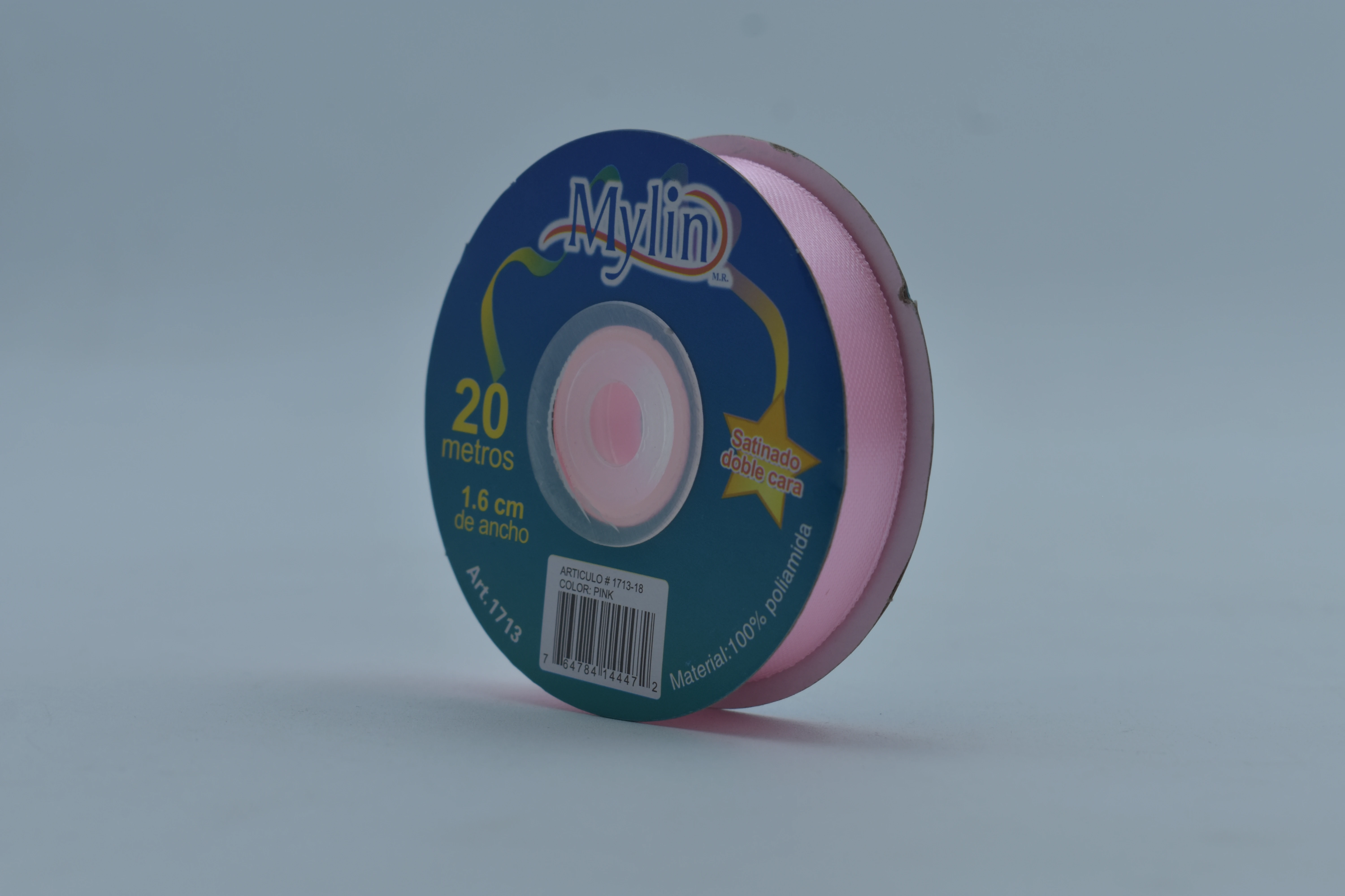 LISTON SATINADO 16 X 20MTS 1713 ROSA