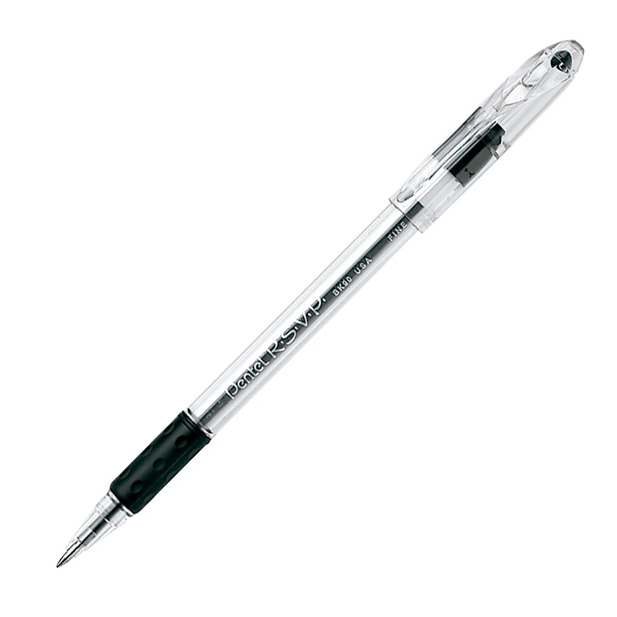 BOLIGRAFO RSVP 0.7MM BK90A NEGRO