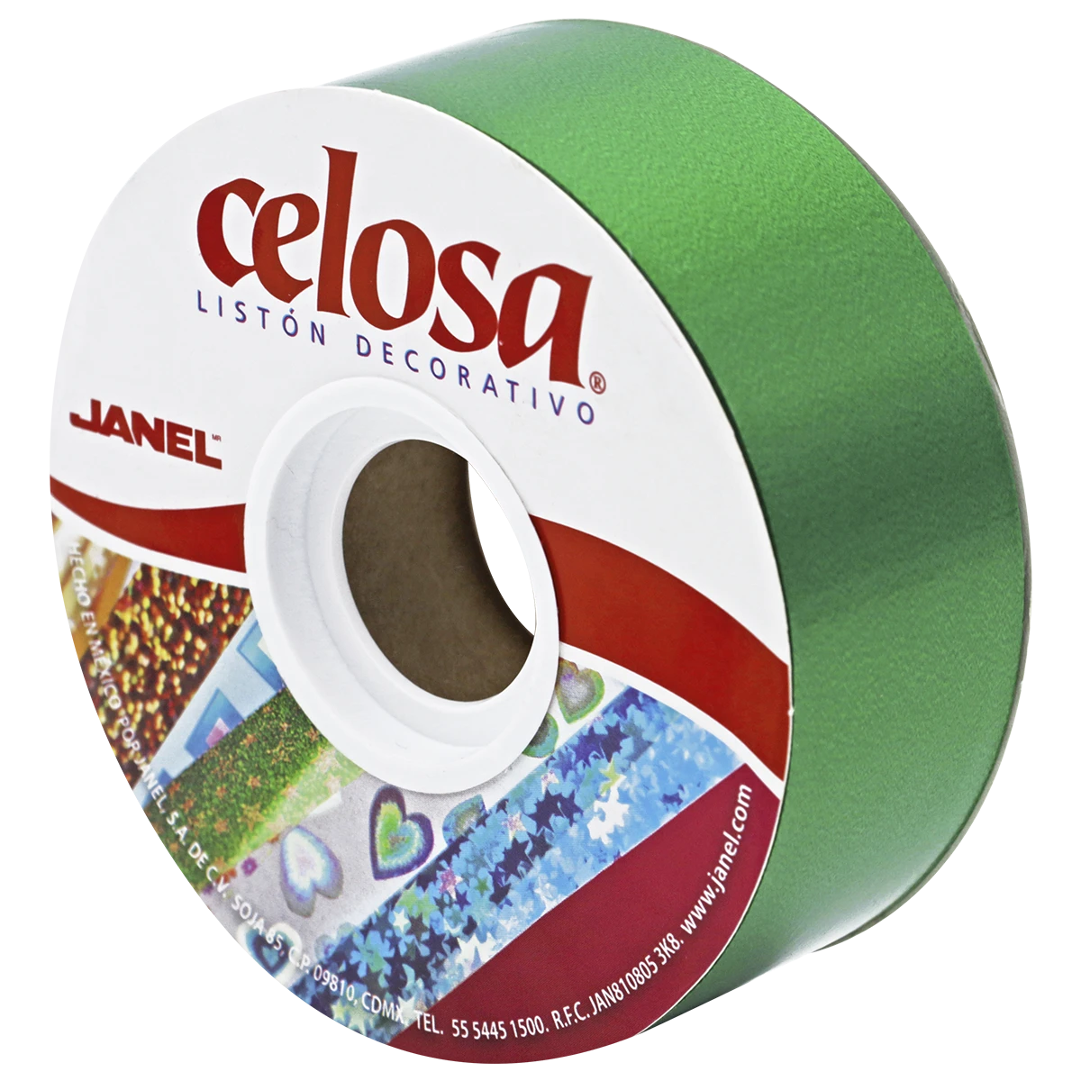 LISTON CELOSA 019 LISO NO. 9 VERDE BANDERA.