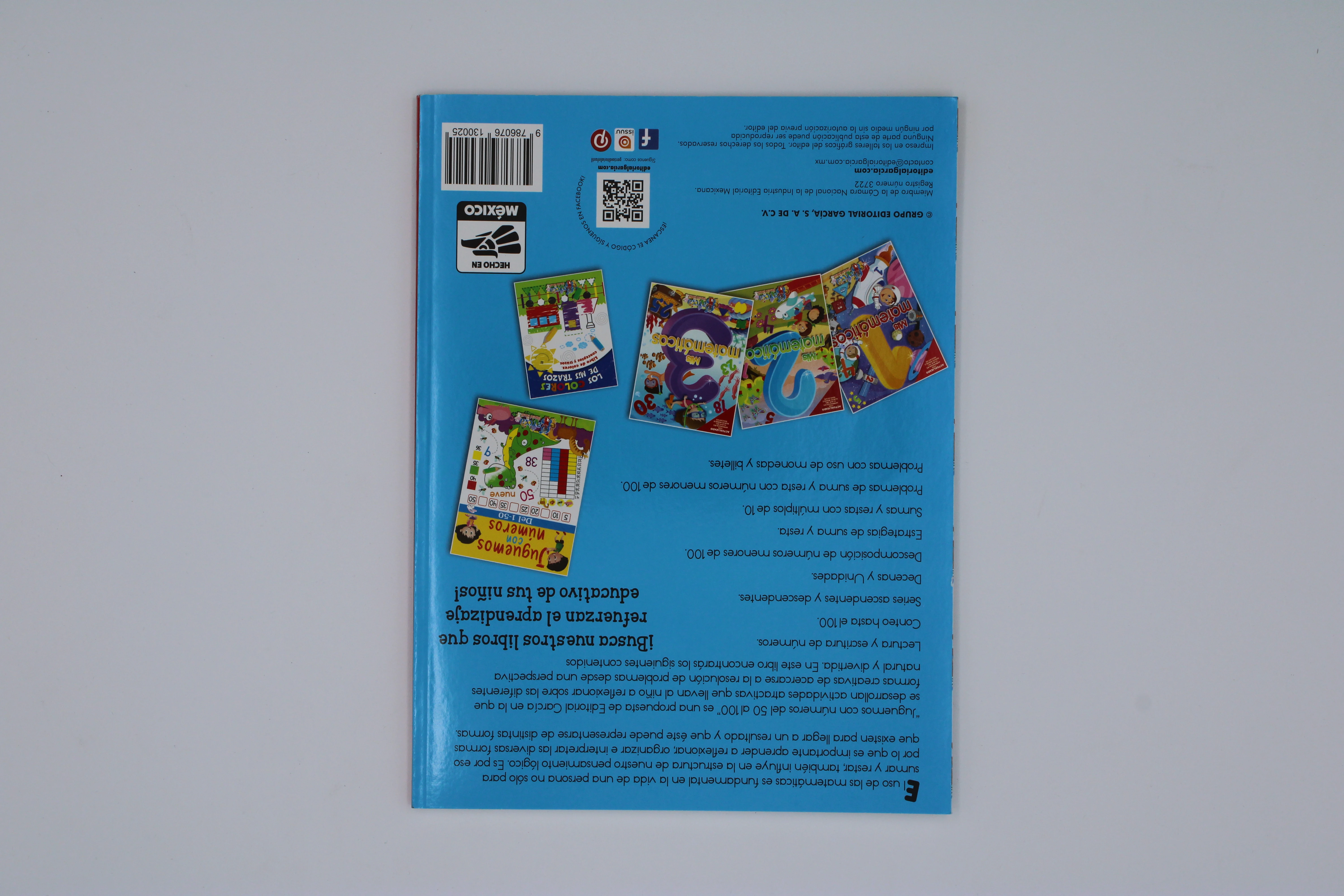 LIBRO ACTIVIDADES NUMEROS 50 AL 100 1330
