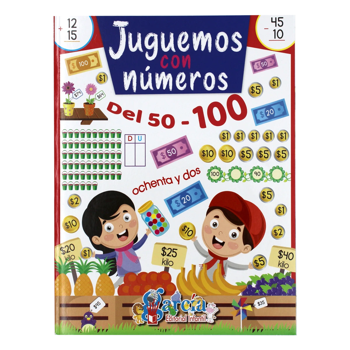 LIBRO ACTIVIDADES NUMEROS 50 AL 100 1330