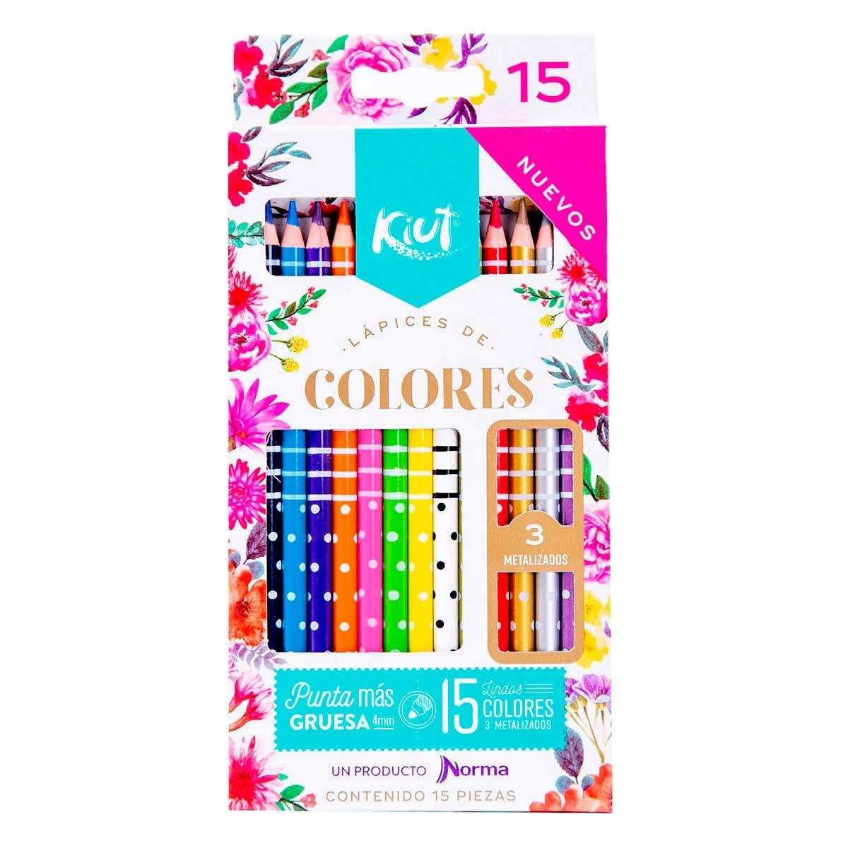COLORES REDONDOS KIUT C/15 552170