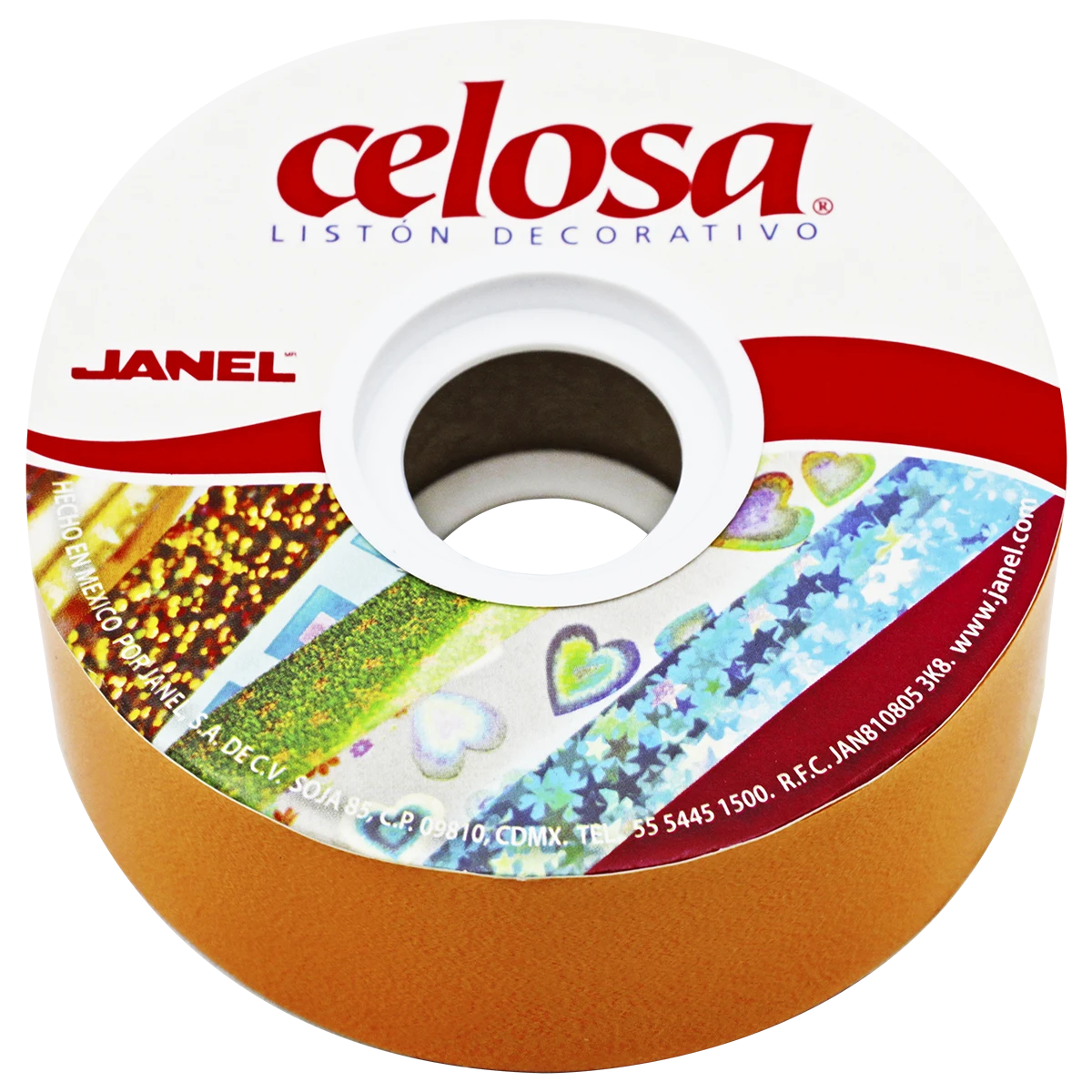 LISTON CELOSA 019 LISO NO. 9 NARANJA