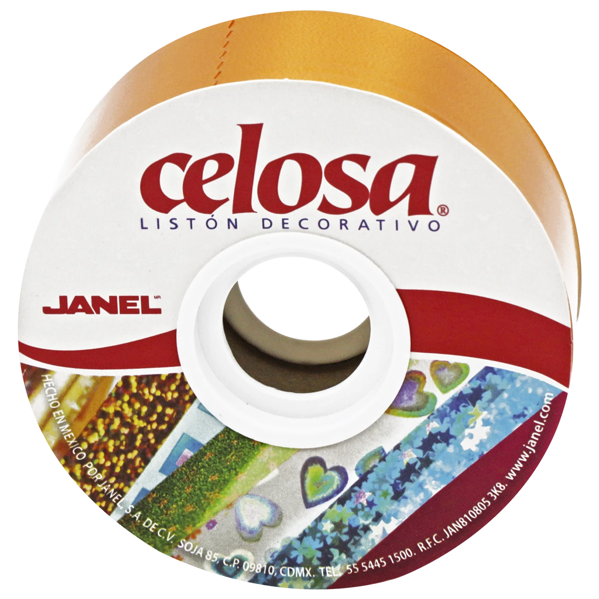 LISTON CELOSA 019 LISO NO. 9 NARANJA