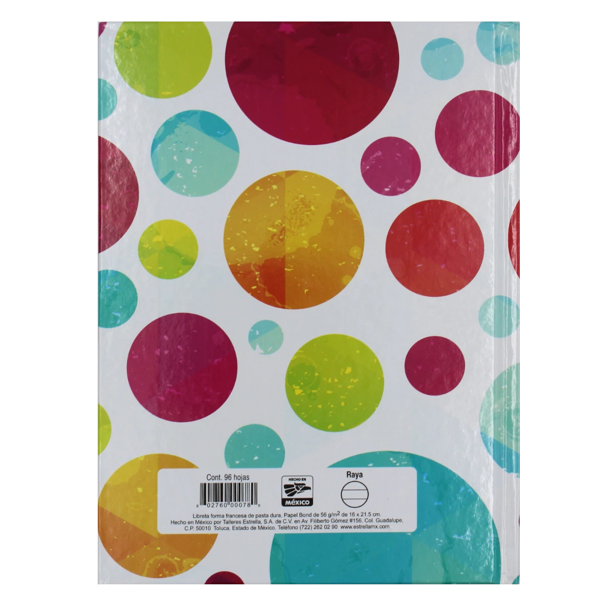LIBRETA FRANCESA 1/4 96HJS RAYA 0078