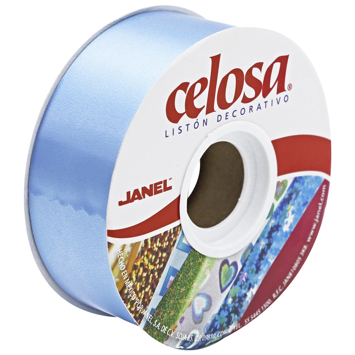 LISTON CELOSA 019 LISO NO. 9 AZUL CIELO