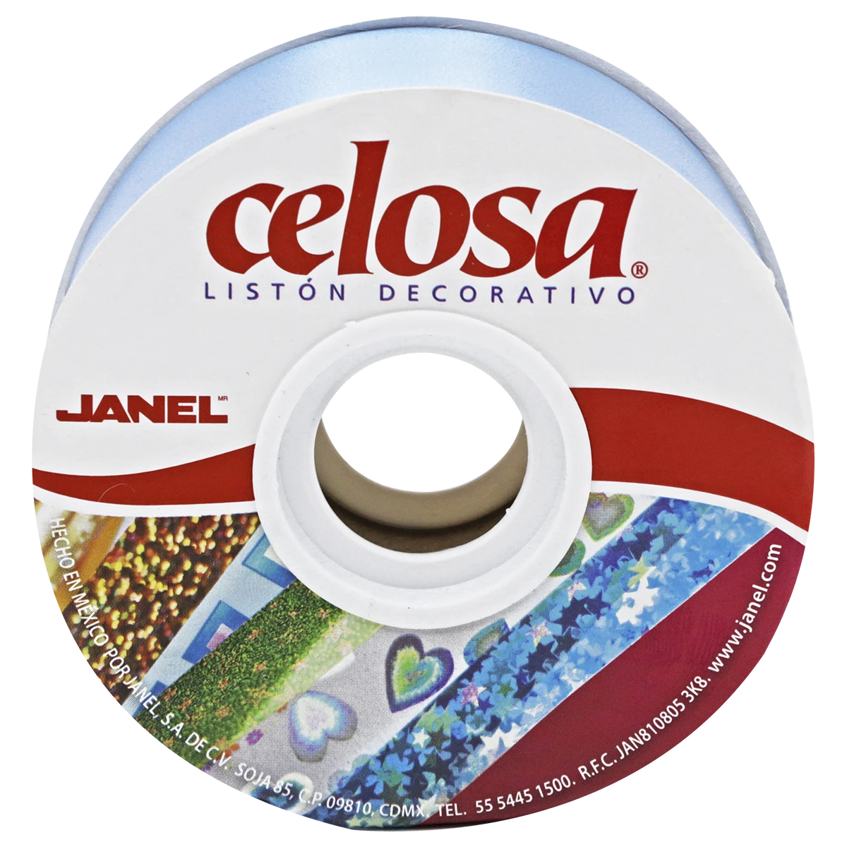 LISTON CELOSA 019 LISO NO. 9 AZUL CIELO