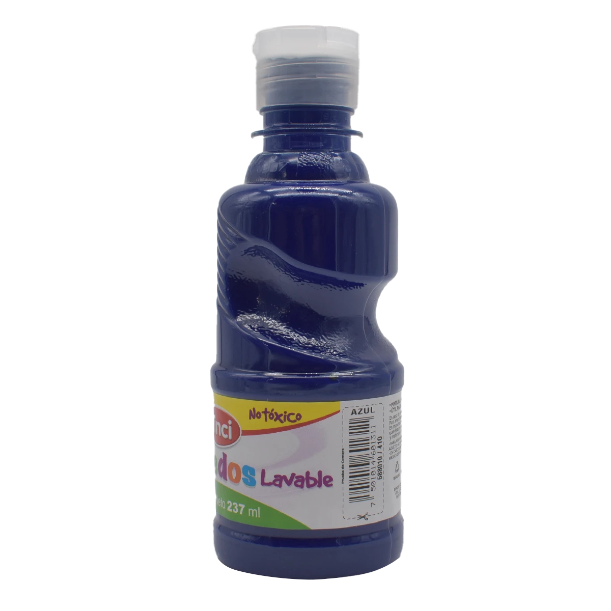 PINTURA PARA DEDOS METALICA 237ML ROJO