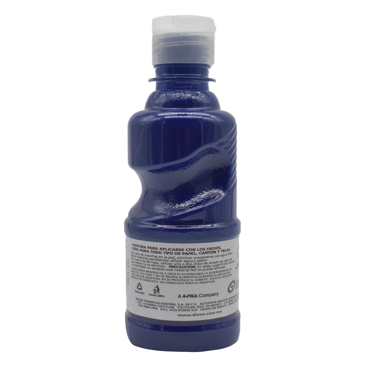 PINTURA PARA DEDOS METALICA 237ML ROJO