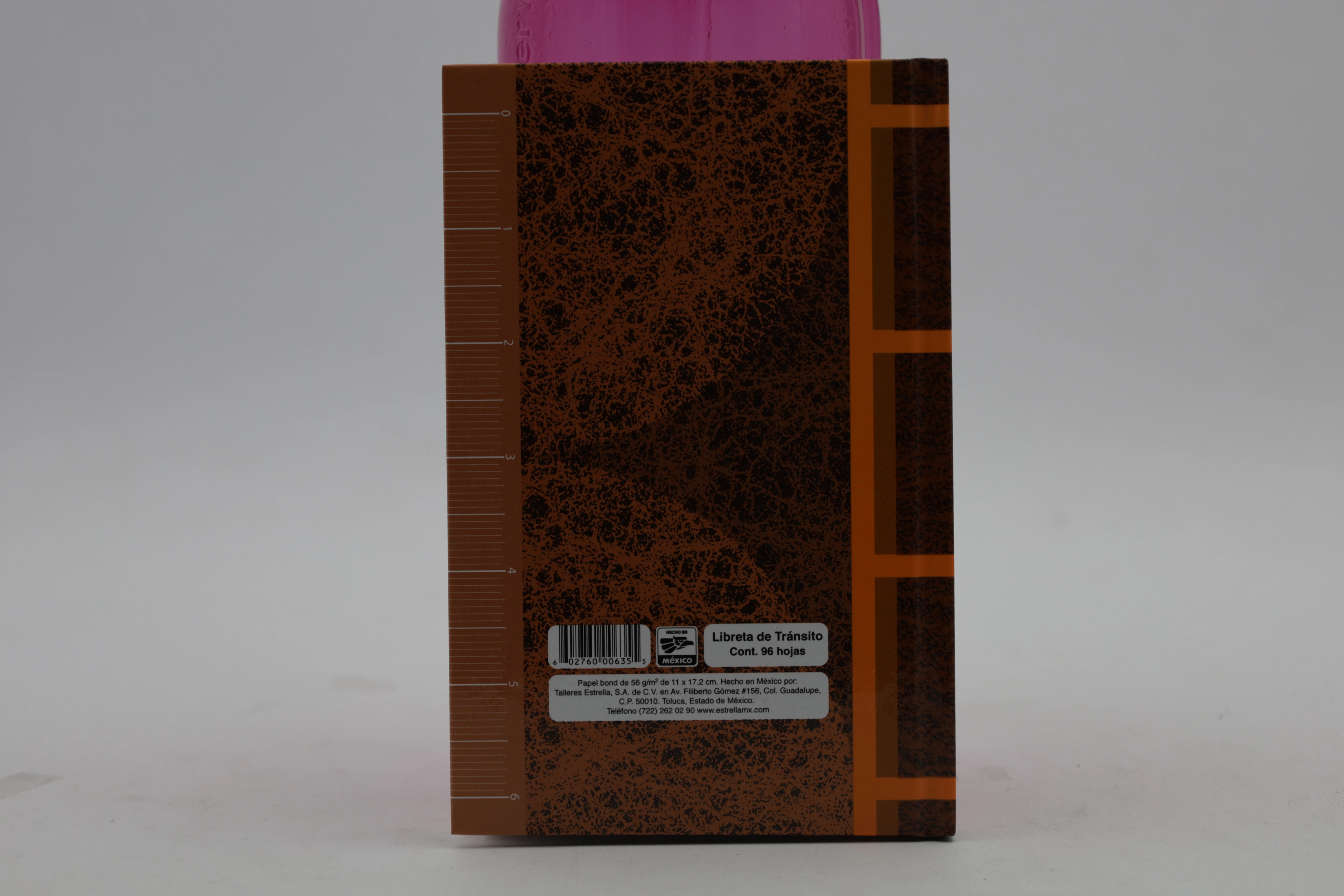 LIBRETA DE TRANSITO 96HJS PASTA DURA