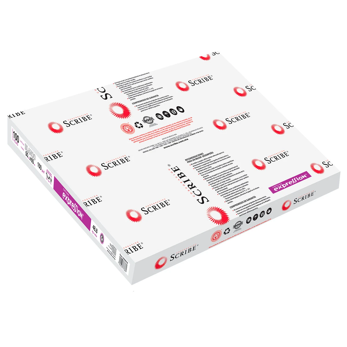 CARTULINA EXPRESSION 135G C/100 BLANCA