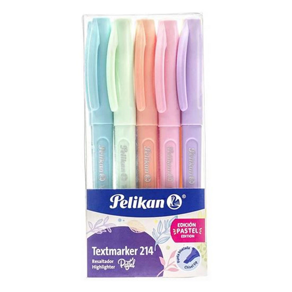 MARCADOR TEXMARKER 214 C/10 PASTEL