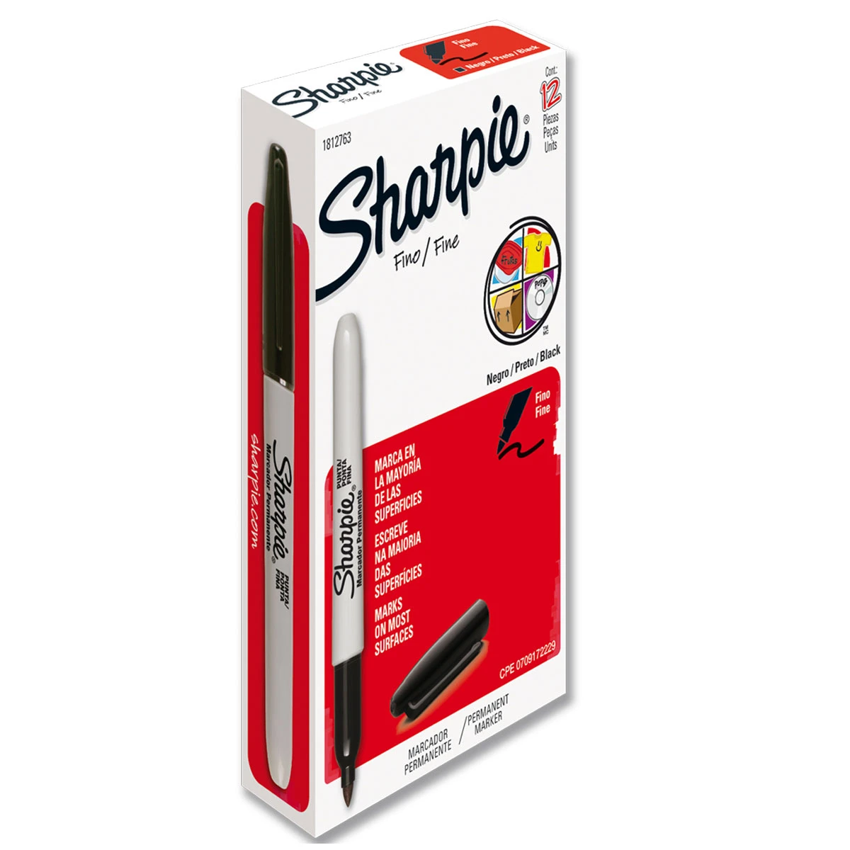MARCADOR SHARPIE PF 30001 NEGRO