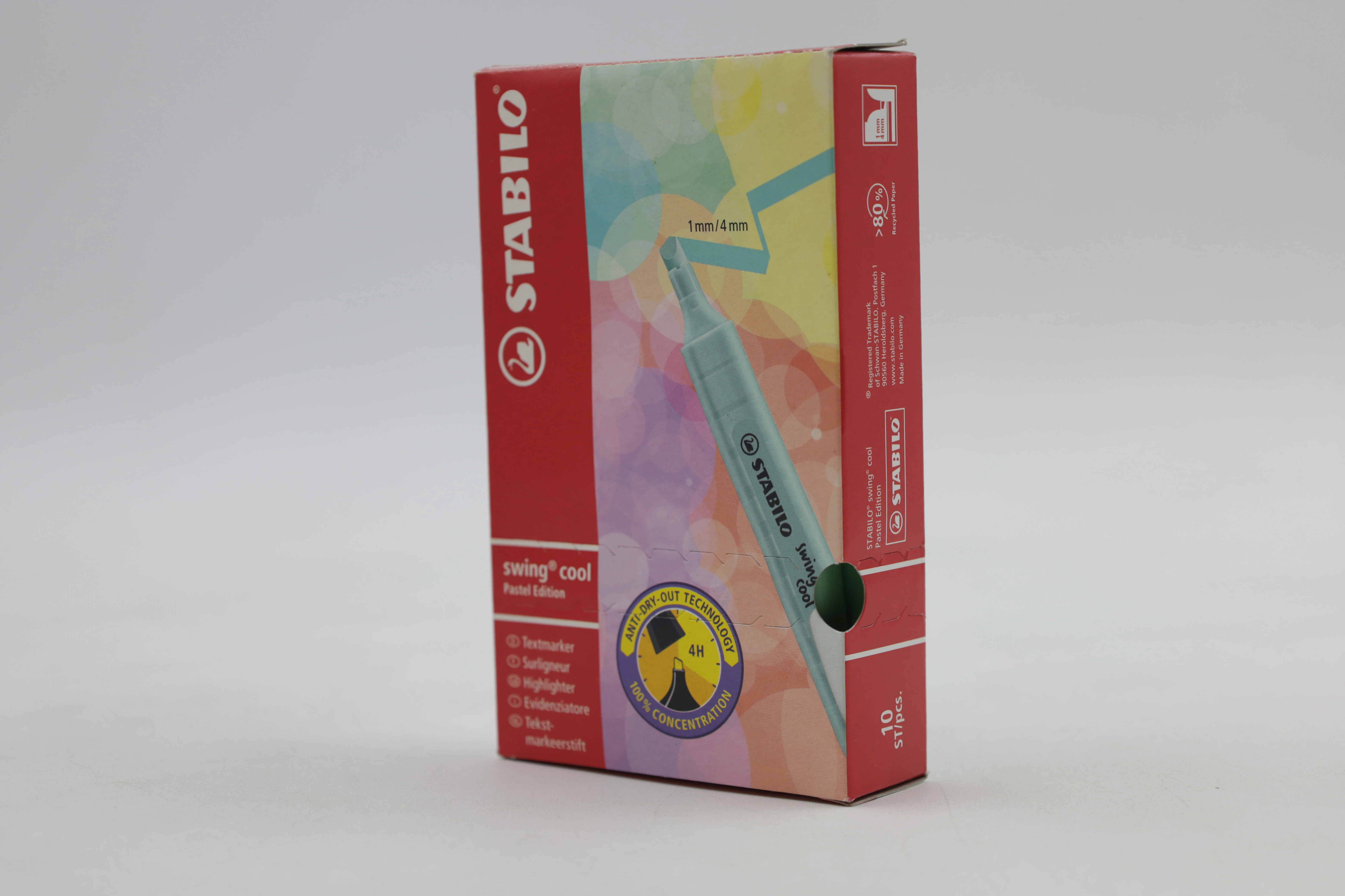 MARCATEXTOS SWING COOL C/10 PASTEL RUBOR MENTA