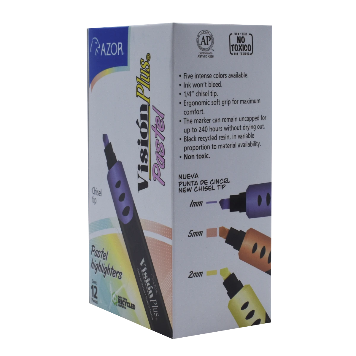 MARCATEXTOS VISION PLUS 2600 PASTEL MORADO
