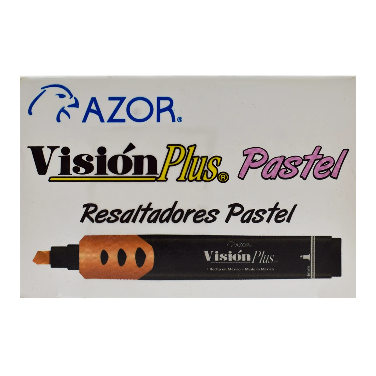 MARCATEXTOS VISION PLUS 2600 PASTEL NARANJA