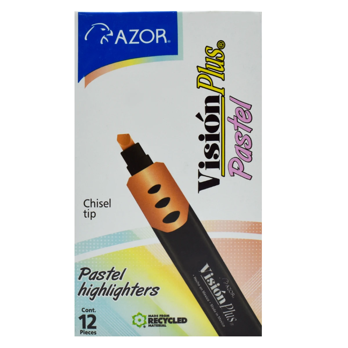 MARCATEXTOS VISION PLUS 2600 PASTEL NARANJA