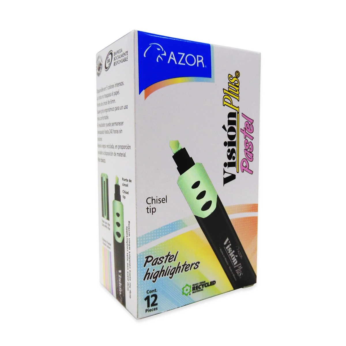 MARCATEXTOS VISION PLUS 2600 PASTEL VERDE