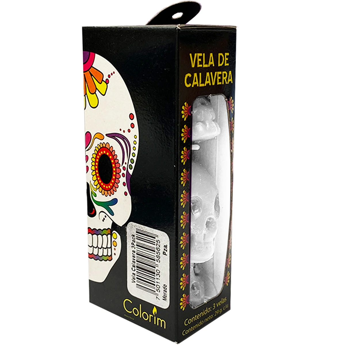 VELA CALAVERA C/3 BLANCA