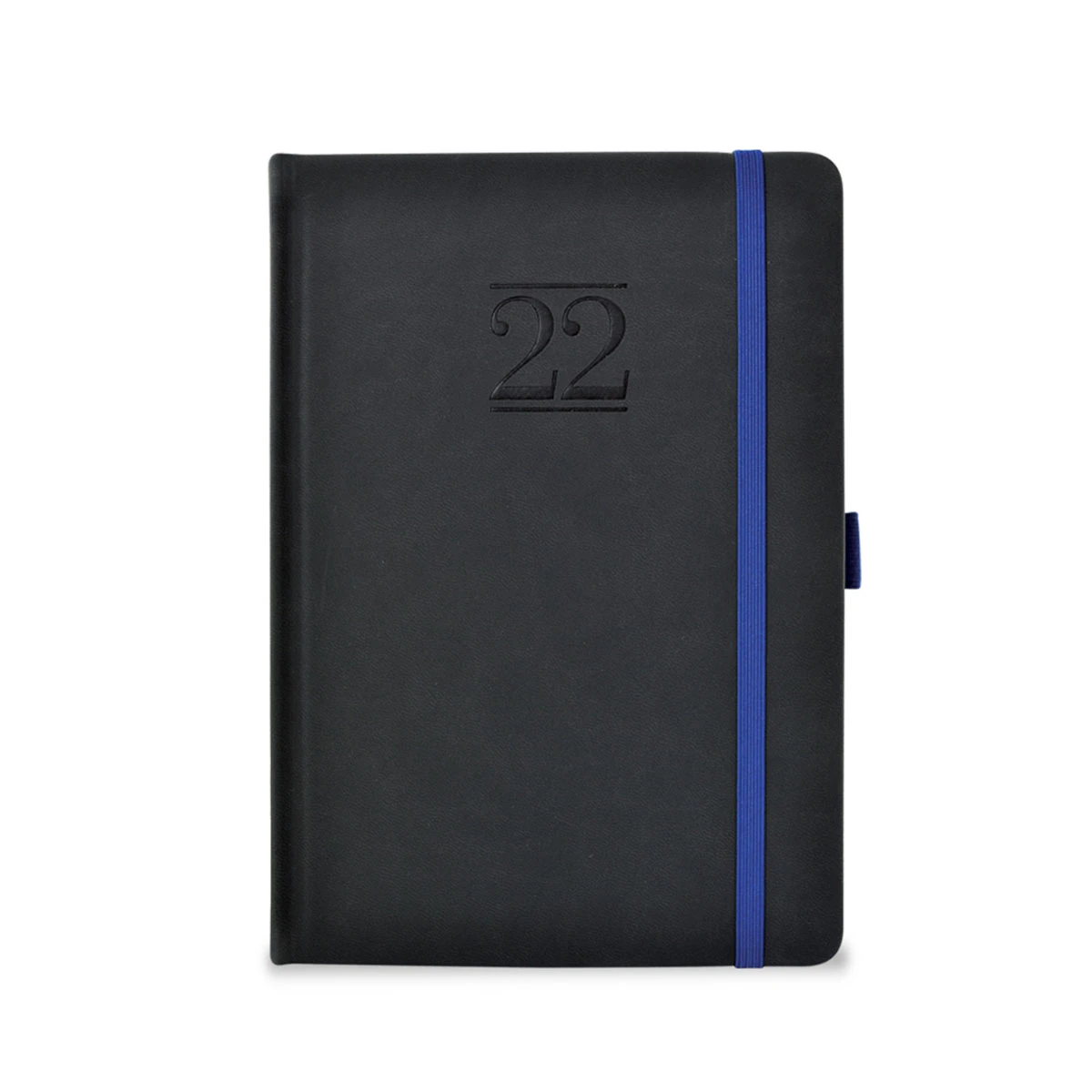 AGENDA DIARIA BASICA BLA213 BLACK TUCSAN SOFT TOUCH NEGRO