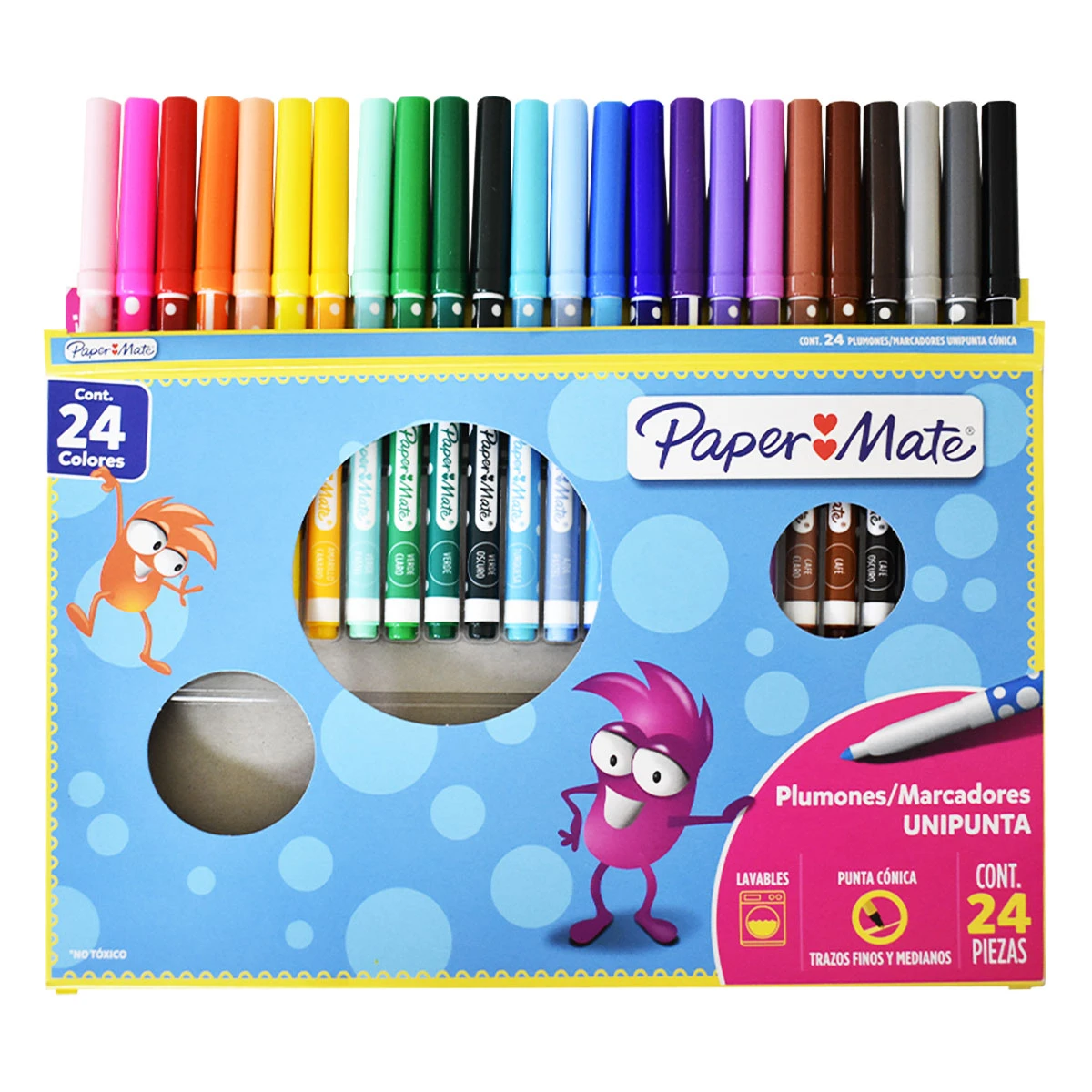 PLUMON PAPER MATE PUNTA CONICA C/24