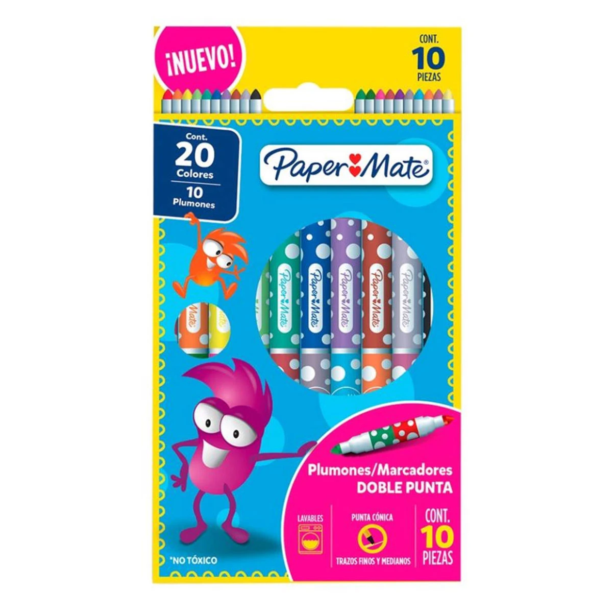 PLUMON PAPER MATE PUNTA CONICA 10X20