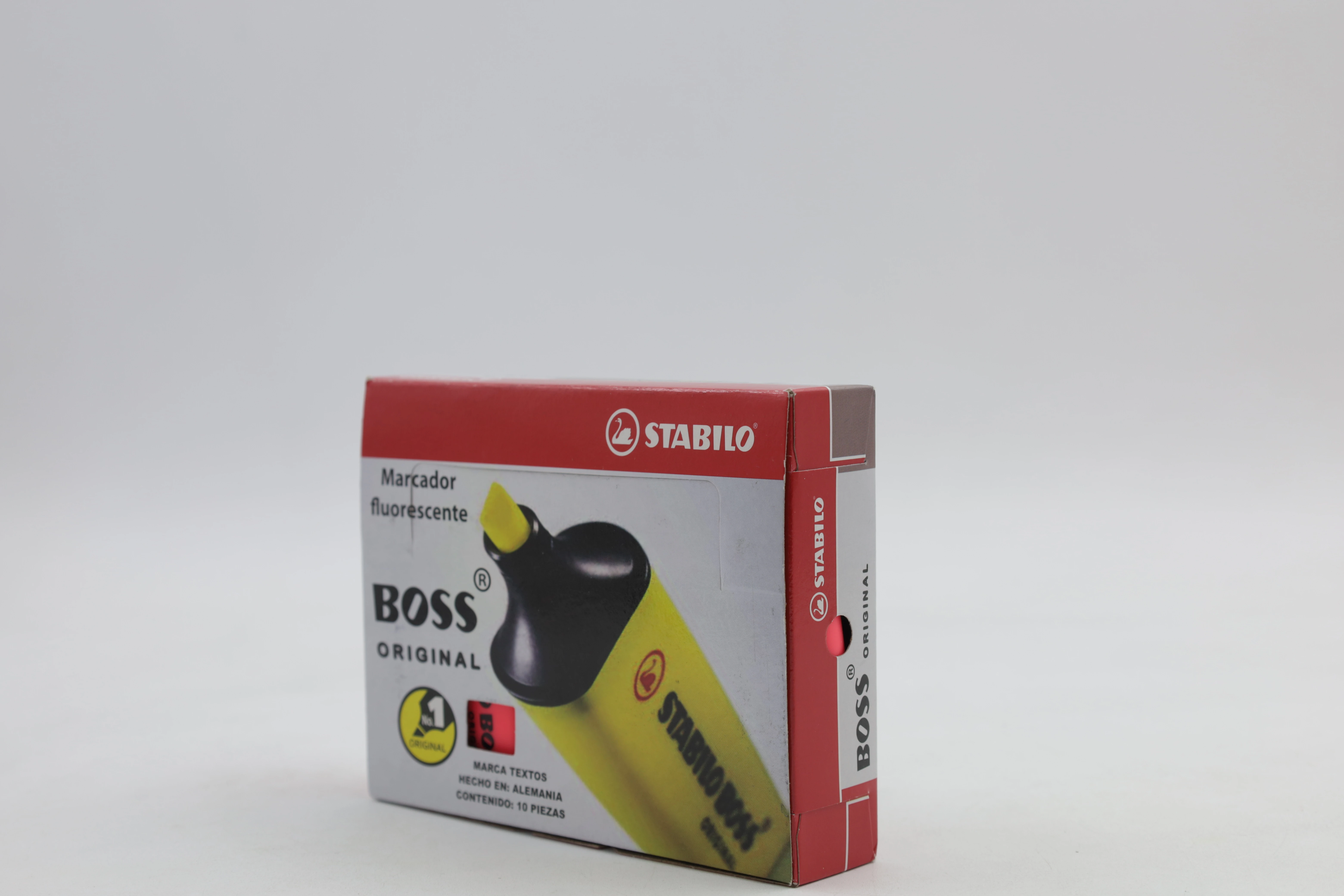 MARCATEXTOS BOSS C/10 70/40 ROJO