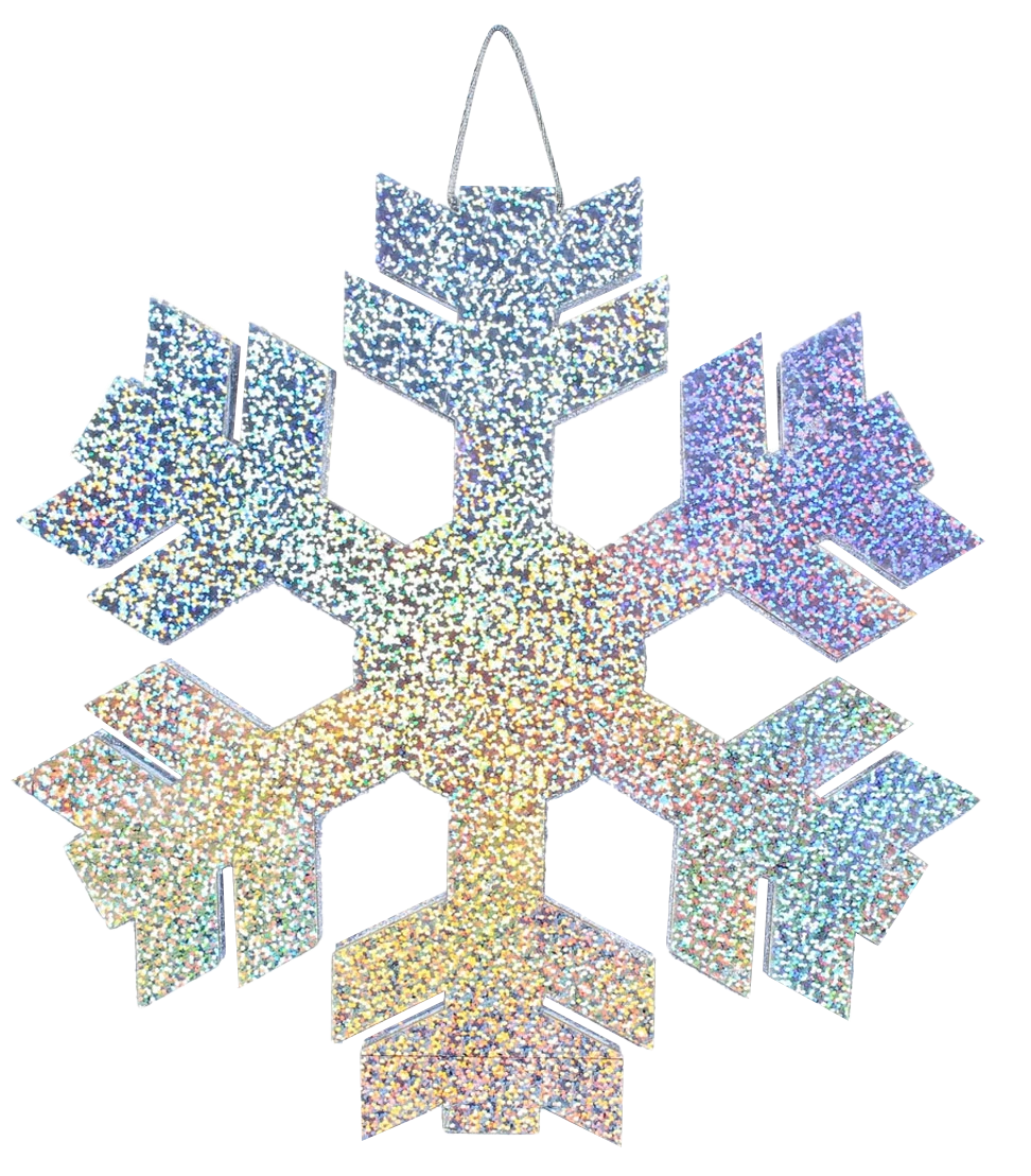 COPO DE NIEVE HOLOGRAFICO UNICEL 25CMS 10326 A