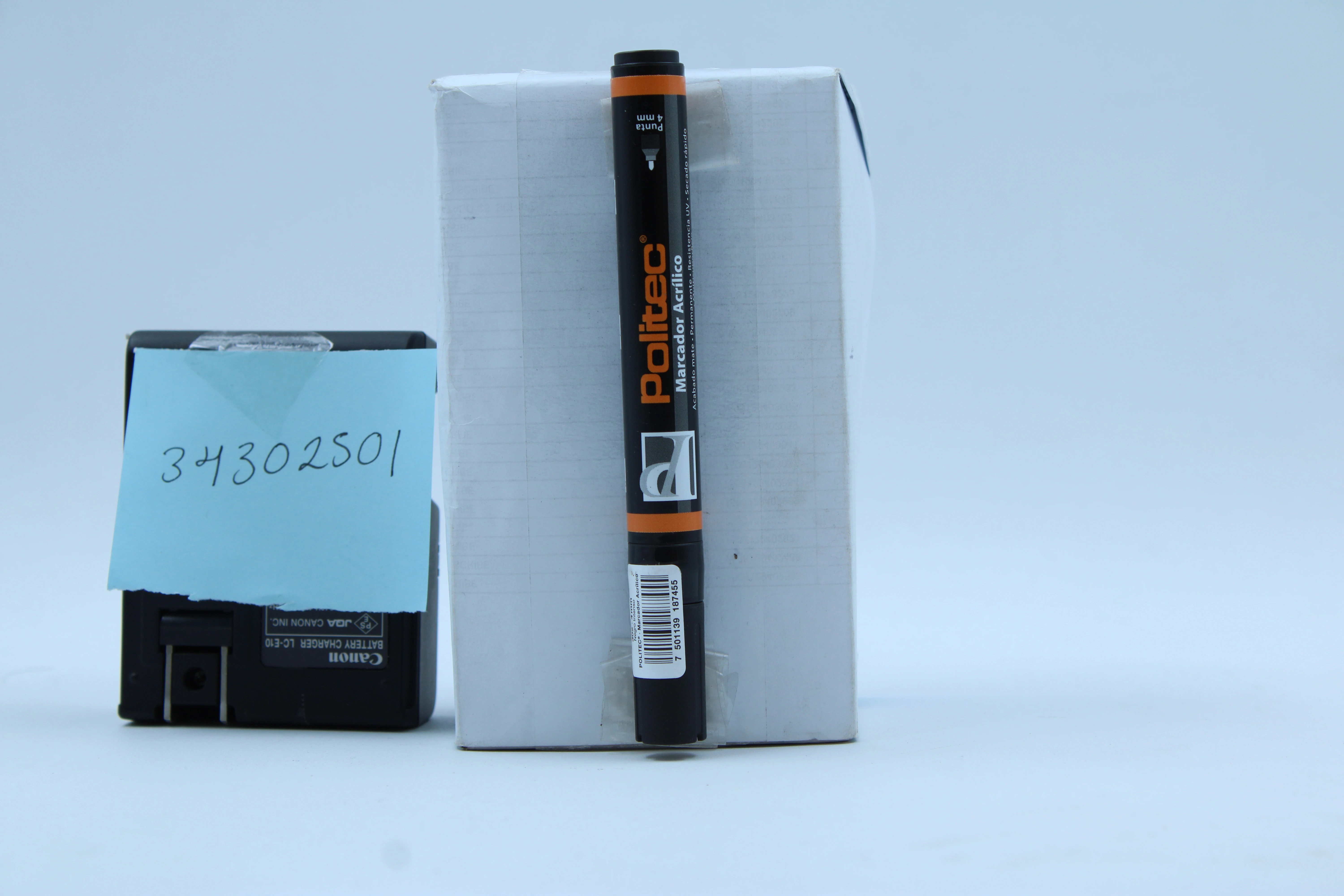 MARCADOR ACRILICO POLITEC 4MM 302 NEGRO INTENSO