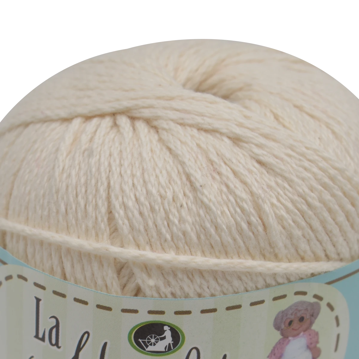 HILAZA DE ALGODON C/5 LA ABUELITA 18 CRUDO