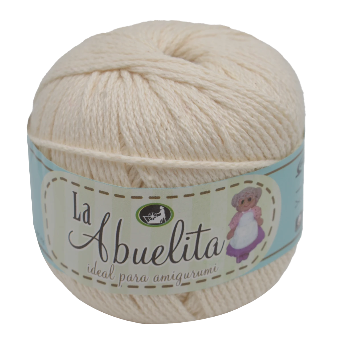HILAZA DE ALGODON C/5 LA ABUELITA 18 CRUDO