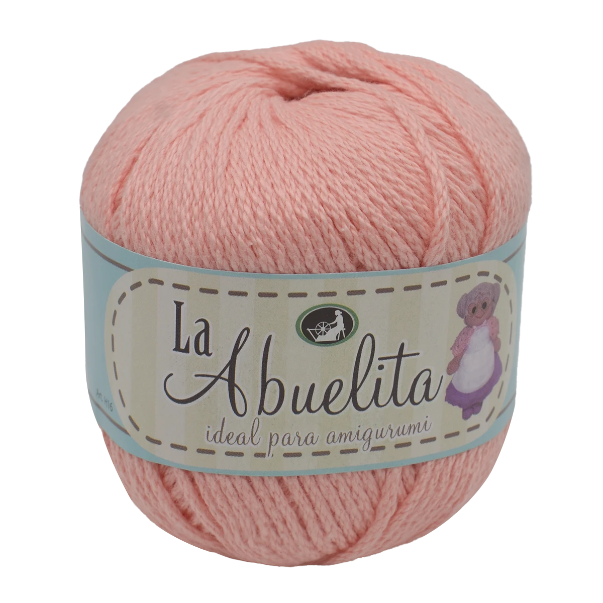 HILAZA DE ALGODON C/5 LA ABUELITA 07 SALMON