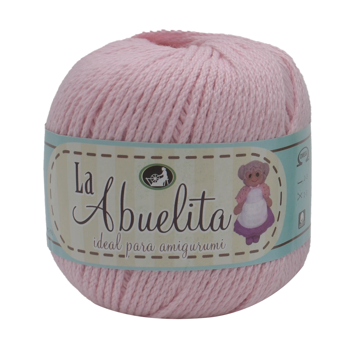 HILAZA DE ALGODON C/5 LA ABUELITA 32 ROSA