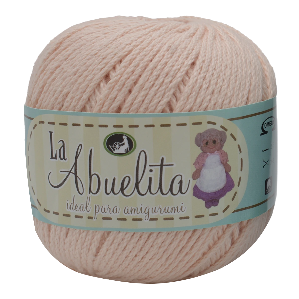 HILAZA DE ALGODON C/5 LA ABUELITA 09 CARNE