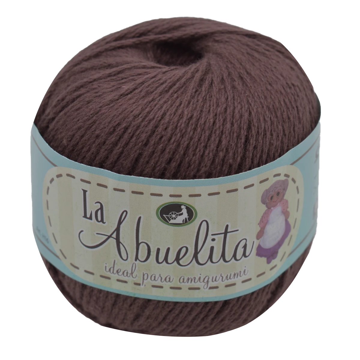 HILAZA DE ALGODON C/5 LA ABUELITA 28 CHOCOLATE.